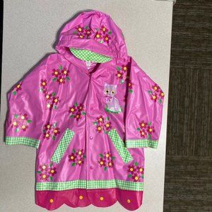 Girl’s Raincoat Toddler Size: Large 4-5